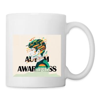 Autism awareness. - Mug - white - Right