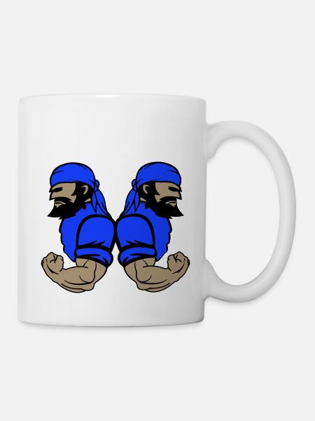 piraten - Tasse - Weiß