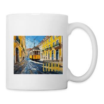 Cheira Lisboa, Longing for Lisbon by Franky - Mug - white - Right