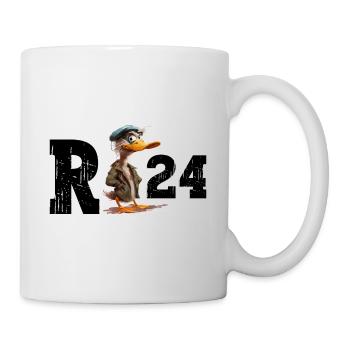 Pension 2024 Canard Retraité Retraité Drôle - Mug blanc - blanc - Droite