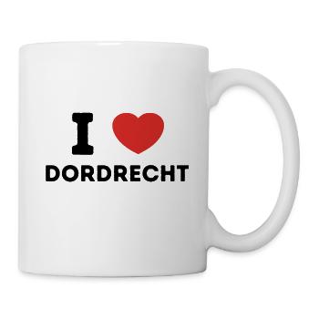 J’aime Dordrecht Pays-Bas - Mug blanc - blanc - Droite