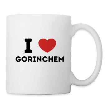 J’aime Gorinchem Pays-Bas - Mug blanc - blanc - Droite