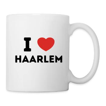 J’aime Haarlem, Pays-Bas - Mug blanc - blanc - Droite