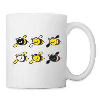 Bienchen - Tasse - Weiß - Rechts