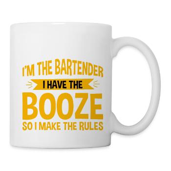 J’ai de l’alcool, alors je fais les règles 4 - Mug blanc - blanc - Droite