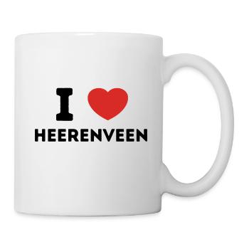 I Love Heerenveen Pays-Bas - Mug blanc - blanc - Droite