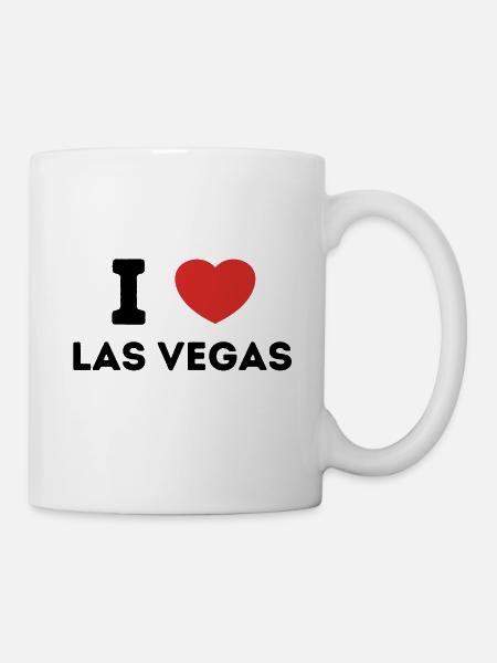 Ich liebe Las Vegas, Vereinigte Staaten - Tasse - Weiß
