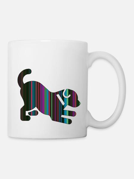 Welpe - Tasse - Weiß