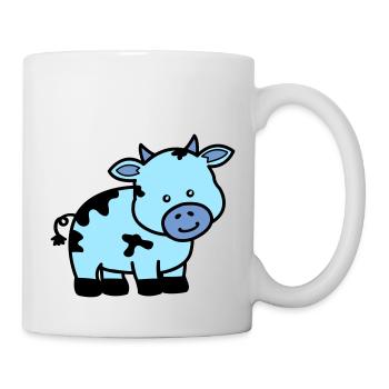 vache - Mug blanc - blanc - Droite