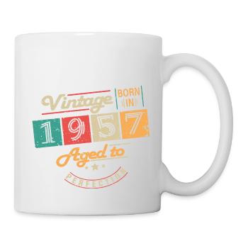 Original 1957 Vintage - 1957 Birthday Gift - Mug - white - Right