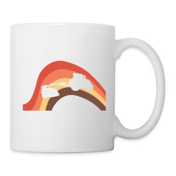 Landwirtschaft Bauer Ernte - Tasse - Weiß - Rechts