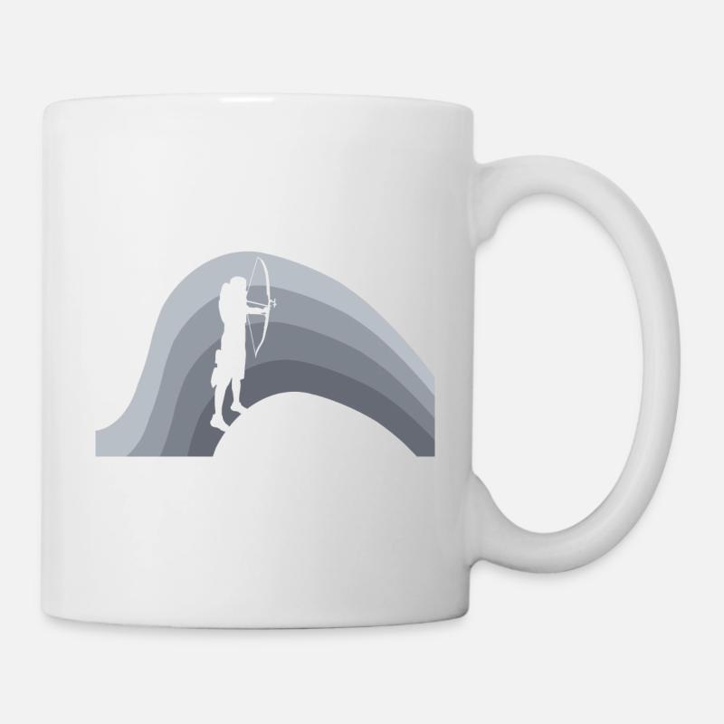 Bogenschießen Bogenschießen - Tasse - Weiß