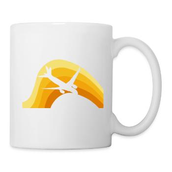 Luftfahrt Pilot Flieger - Tasse - Weiß - Rechts