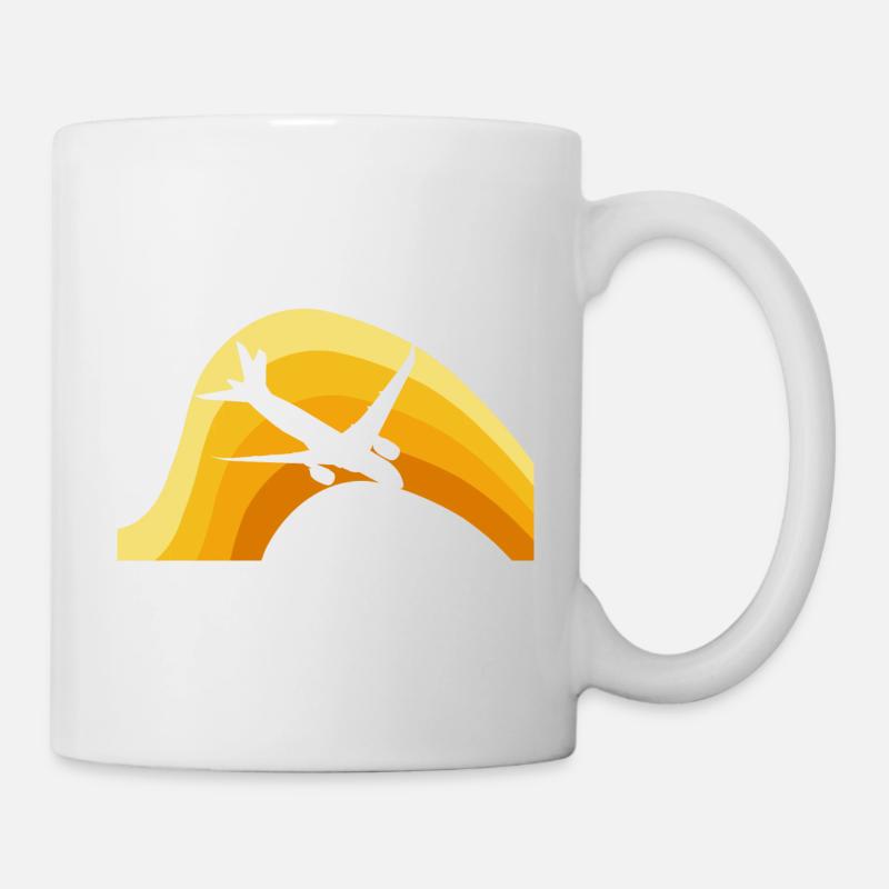 Luftfahrt Pilot Flieger - Tasse - Weiß