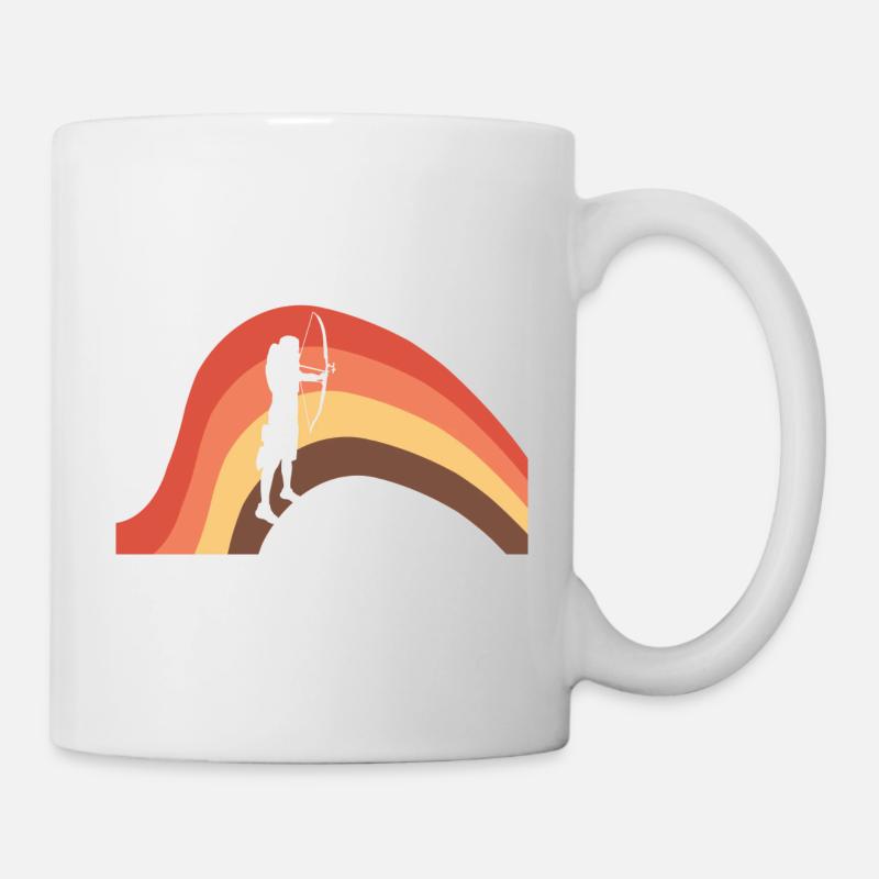Archer Archer Arc d’archer - Mug blanc - blanc