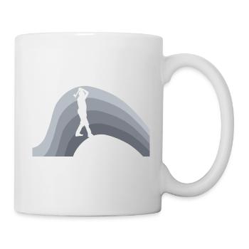 Axe Throwing Double Axe Axe Throwing - Mug - white - Right