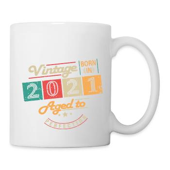 Original 2021 Vintage - 2021 Birthday Gift - Mug - white - Right