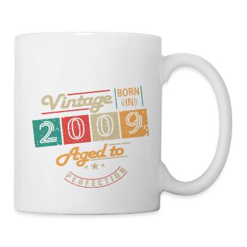 Original 2009 Vintage - 2009 Birthday Gift - Mug - white - Right