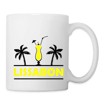 lissabon - Tasse - Weiß - Rechts