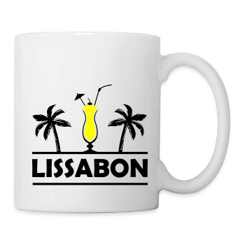 lissabon - Tasse - Weiß - Rechts