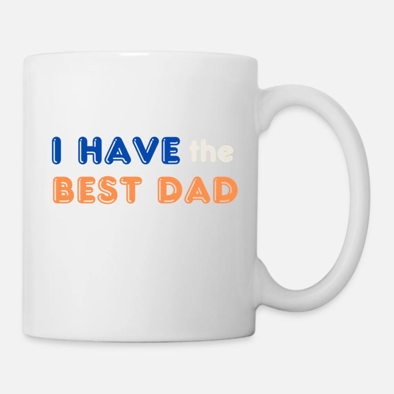 J’ai le meilleur papa - Mug blanc - blanc