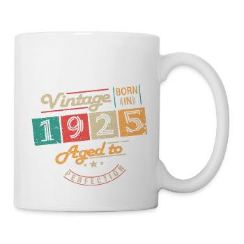 Original 1925 Vintage - Cadeau D’anniversaire 1925 - Mug blanc - blanc - Droite