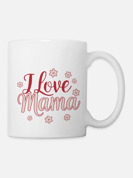 Mama Mother's Day Birthday Gift Idea - Mug - white