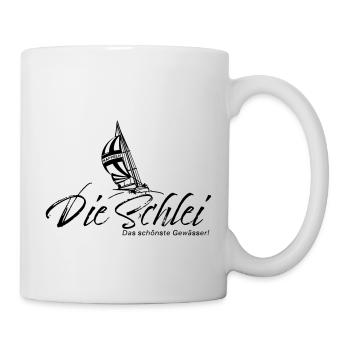 Schlei / Schleimünde Bo-Grafik - Mug blanc - blanc - Droite