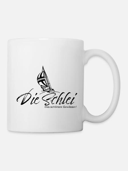 Schlei / Schleimünde Bo-Grafik - Mug - white