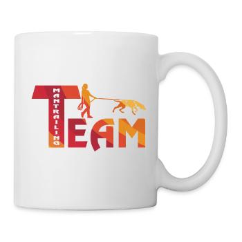 MantrailTEAM Rainbow - Tasse - Weiß - Rechts