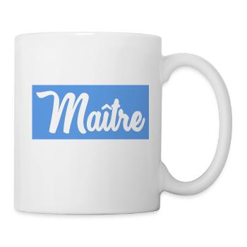 MASTER. MASTER. THANK YOU. THANK YOU MASTER - Mug - white - Right