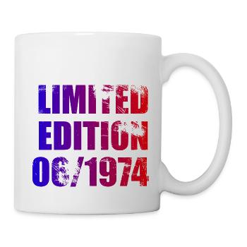 50th Anniversary Limited Edition 06/1974 - Mug - white - Right