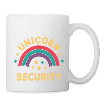 Unicorn Security Unicorn Motto Unicorn Security - Mug blanc - blanc - Droite