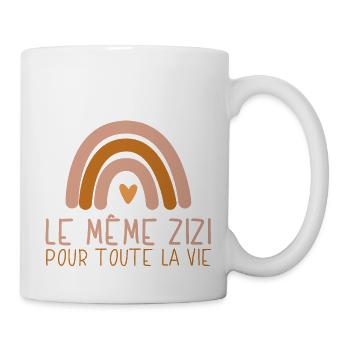EVJF Future Mariée Humour Zizi Bride Team Mariée - Mug blanc - blanc - Droite