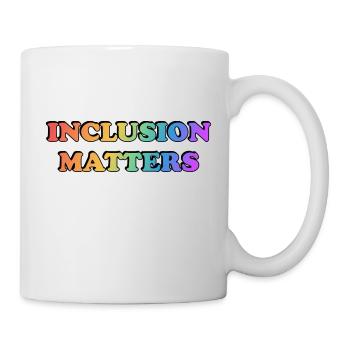 Inclusion Matters Rainbow - Mug - white - Right