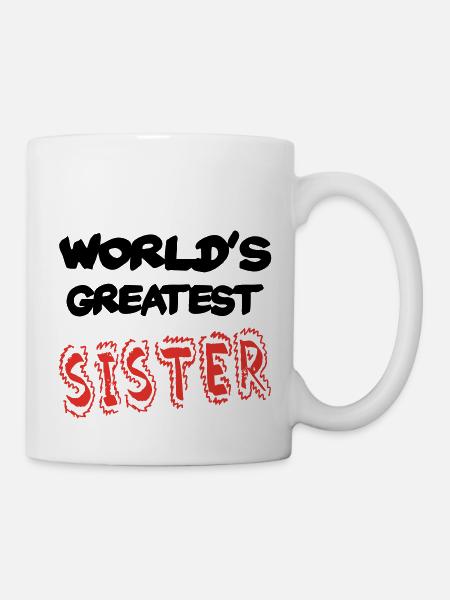 Worlds Greatest Sister - Mug - white