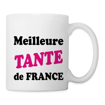 Best AUNT in France - Mug - white - Right