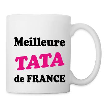 Beste/r/s TATA in Frankreich - Tasse - Weiß - Rechts