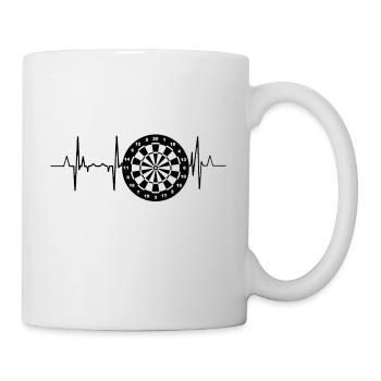 Dart - Tasse - Weiß - Rechts