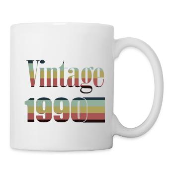 1990 Birthday 1990 Born in 1990 Birthday - Mug - white - Right