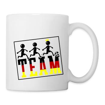 Fussball Team Meister Germany - Tasse - Weiß - Rechts