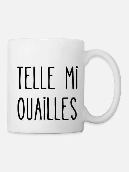 telle mi ouailles - Mug blanc - blanc