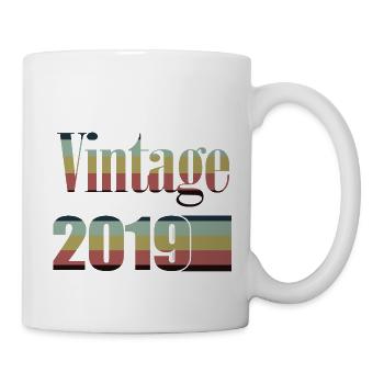 2019 Geburtstag 2019 Geboren im Jahr 2019 Geburtstag - Tasse - Weiß - Rechts