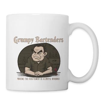 GRUMPY BARTENDERS - Mug - white - Right