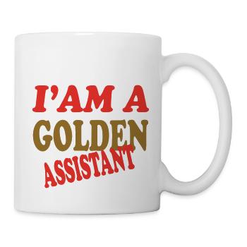 GOLDEN ASSISTANT - Mug blanc - blanc - Droite