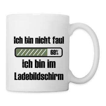 Gamer Sind nicht Faul! - Tasse - Weiß - Rechts