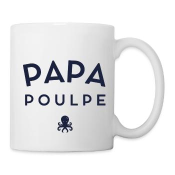 PAPA POULPE - Mug blanc - blanc - Droite