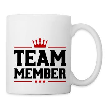 Team Member Krone - Mug - white - Right