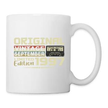 1997 - Die Legenden werden im September 1997 geboren - Tasse - Weiß - Rechts