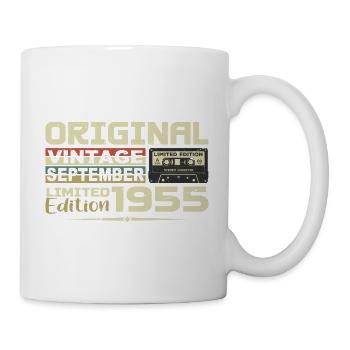 1955 – Legends Were Born im September 1955 - Tasse - Weiß - Rechts